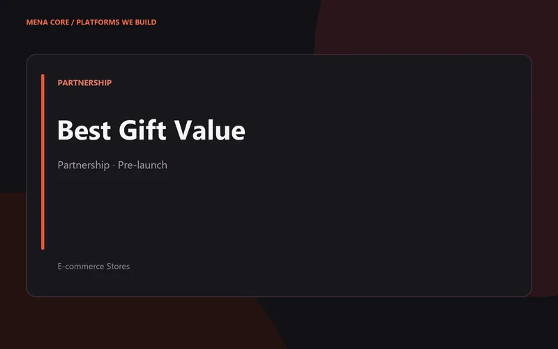 Best Gift Value — E-commerce Stores — project overview cover